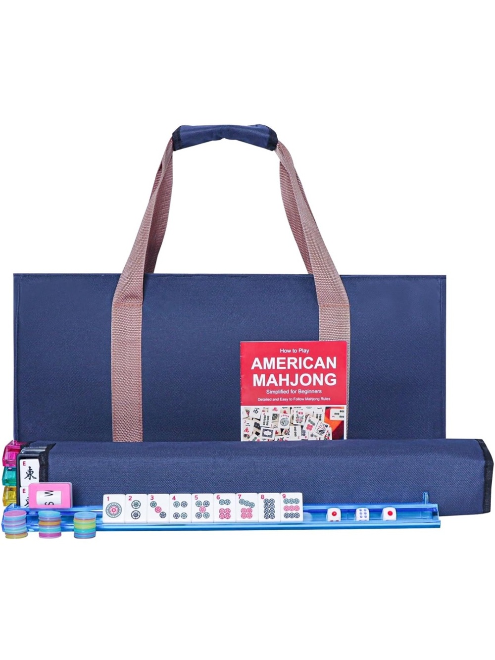 American Mahjong Travel Set by  - Navy